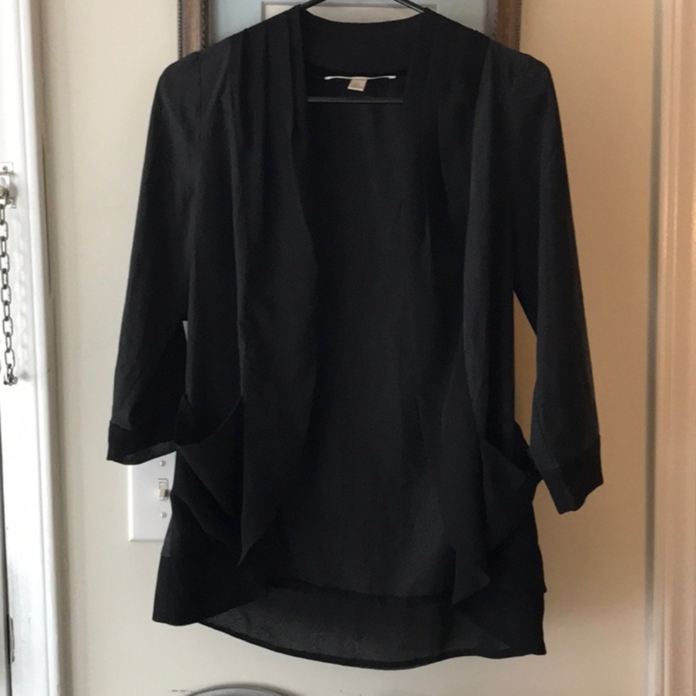 Adorable little black light weight jacket.  Size XS. NWOT